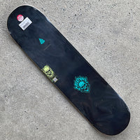 8.25in x 31.8in COMICBOOK RELIC STUMPS SKATEBOARD DECK