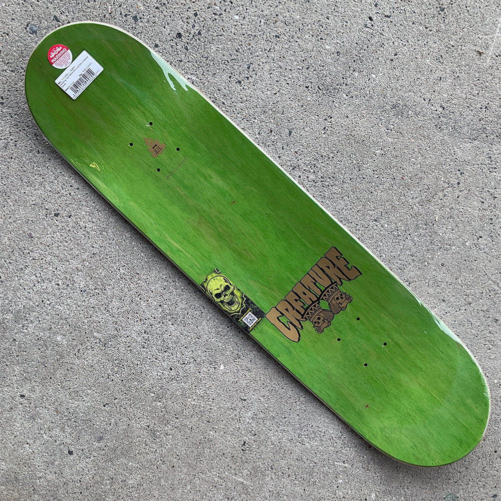 8.2in x 32.0in HESHKING TWIN SM SKATEBOARD DECK