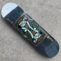 8.5in x 32.05in HESHKING TWIN LG SKATEBOARD DECK