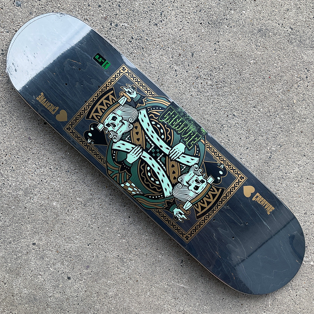 8.5in x 32.05in HESHKING TWIN LG SKATEBOARD DECK