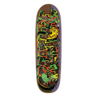 9.25in x 31.95in HALLUCINATION SKATEBOARD DECK