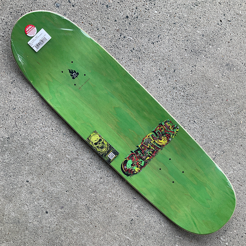 9.25in x 31.95in HALLUCINATION SKATEBOARD DECK