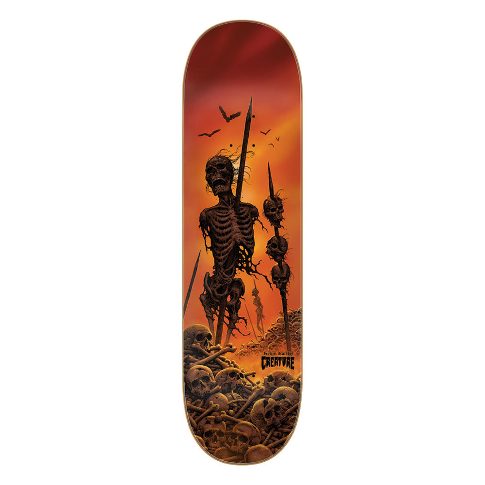 8.6in x 32.11in BAEKKEL WASTED SKATEBOARD DECK