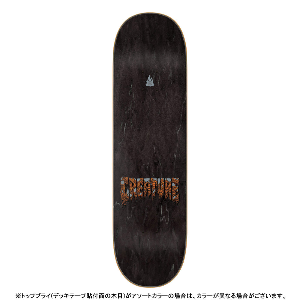 8.6in x 32.11in BAEKKEL WASTED SKATEBOARD DECK