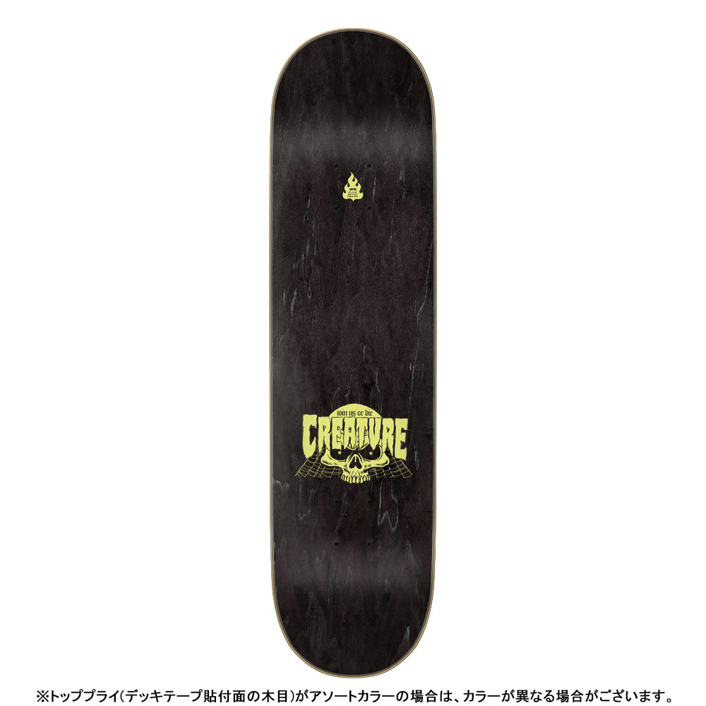 8.0in x 31.8in RANSOM SKATEBOARD DECK