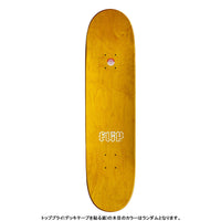 8.25in x 32.31in HKD BLACK TEAM SKATEBOARD DECK