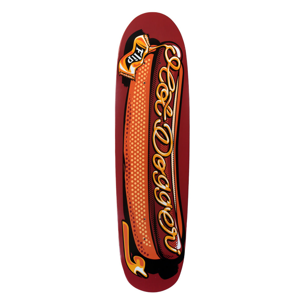 8.0in x 30.75in HOTDOGGER TEAM SKATEBOARD DECK