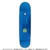 8.25in x 32.13in SCRIBBLE LOGO YELLOW TEAM SKATEBOARD DECK