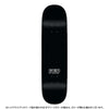 8.25in x 31.71in CANCELLED DIPPED BLACKOUT TEAM SKATEBOARD DECK