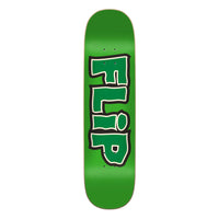 8.0in x 31.39in MELTDOWN GREEN TEAM SKATEBOARD DECK