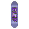 8.25in x 31.71in MELTDOWN PURPLE TEAM SKATEBOARD DECK