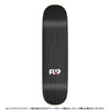 8.25in x 31.71in MELTDOWN PURPLE TEAM SKATEBOARD DECK