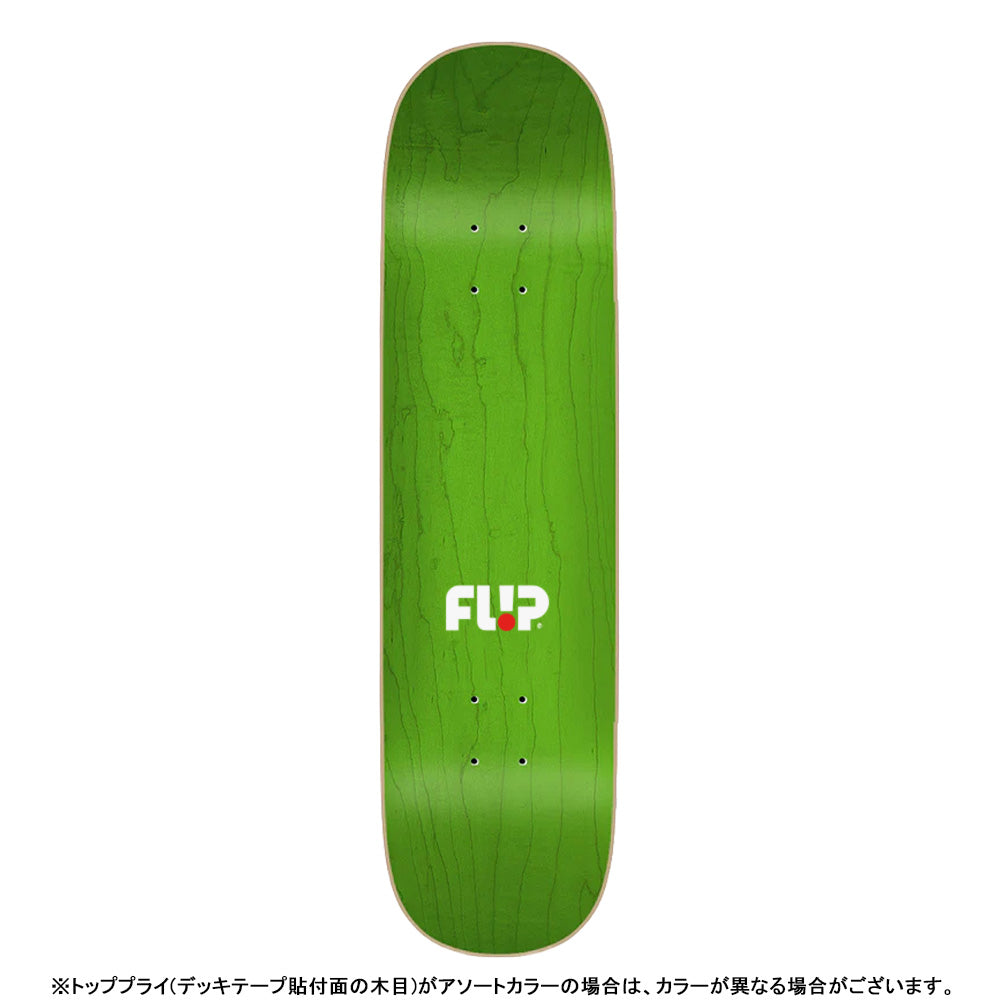 8.0in x 31.39in SKINS&BONES TEAM SKATEBOARD DECK