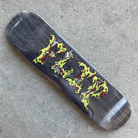8.0in x 31.39in SKINS&BONES TEAM SKATEBOARD DECK