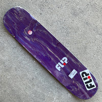 8.0in x 31.39in SKINS&BONES TEAM SKATEBOARD DECK