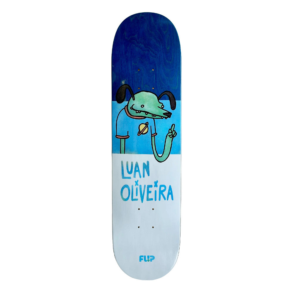 8.13in x 31.63in BUDDIES OLIVEIRA PRO SKATEBOARD DECK