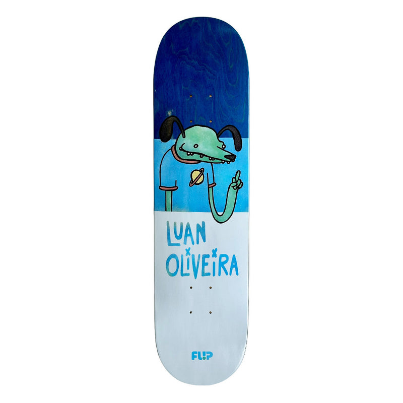 8.13in x 31.63in BUDDIES OLIVEIRA PRO SKATEBOARD DECK