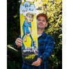 8.25in x 31.71in APPLEYARD REALLY SORRY PRO SKATEBOARD DECK