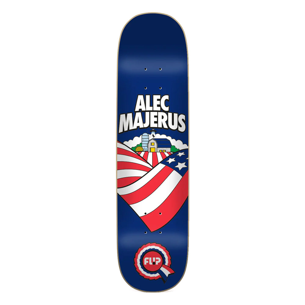 8.4in x 31.73in HEARTLAND MAJERUS PRO SKATEBOARD DECK