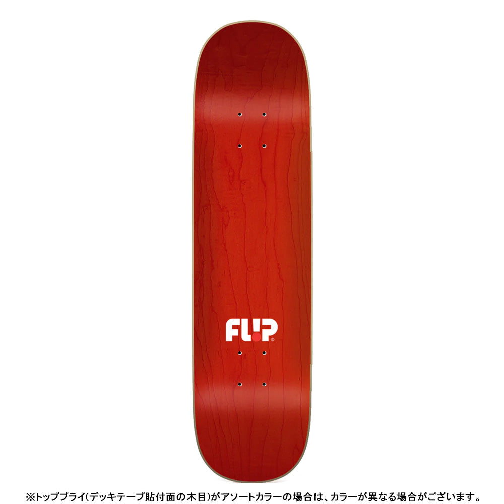 8.4in x 31.73in HEARTLAND MAJERUS PRO SKATEBOARD DECK