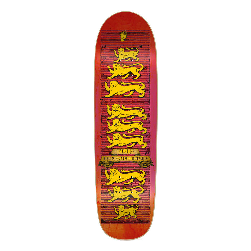 8.75in x 31.875in LIONS MOUNTAIN PRO SKATEBOARD DECK