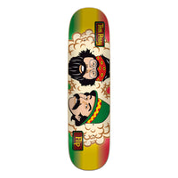 8.25in x 31.71in RASTA STRIPE PENNY PRO SKATEBOARD DECK