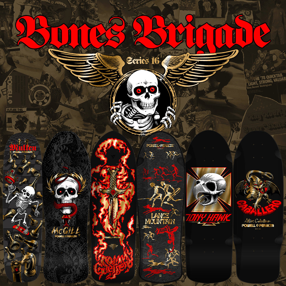 9.75in x 30.27in BONES BRIGADE® TOMMY GUERRERO SERIES 16 REISSUE
