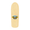 9.89in x 31.32in OLD SCHOOL RIPPER SKATEBOARD DECK NATURAL/BLUE