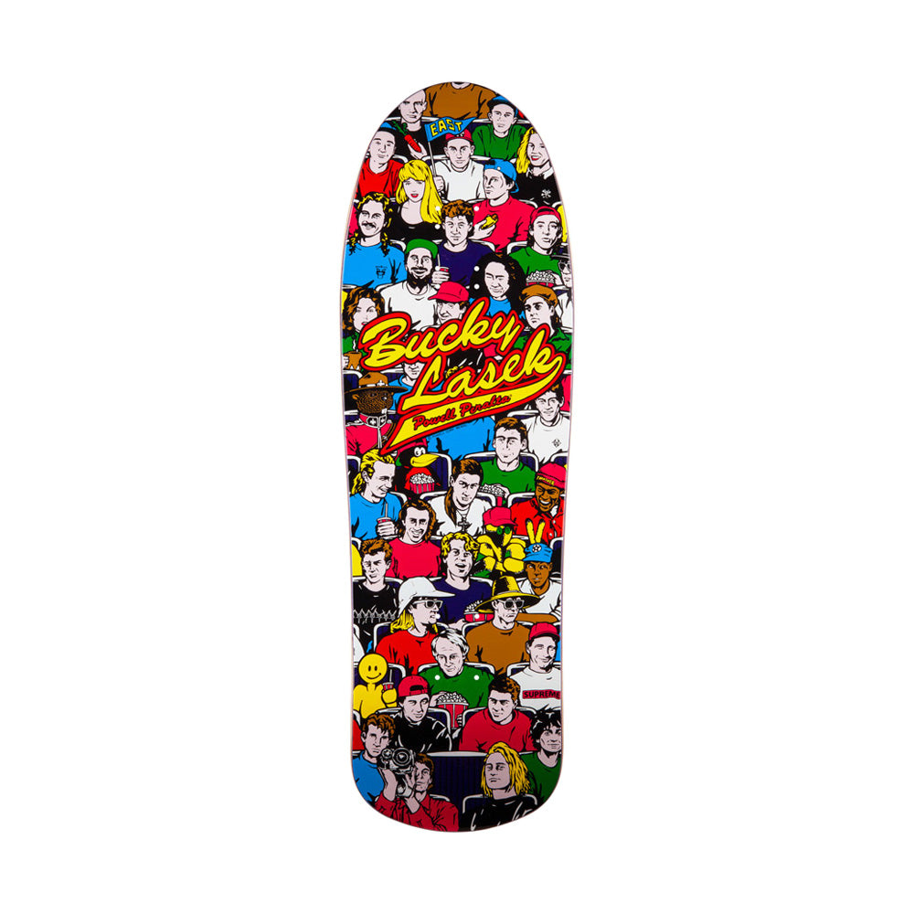 9.82in x 31.5in BUCKY LASEK STADIUM REISSUE SKATEBOARD DECK