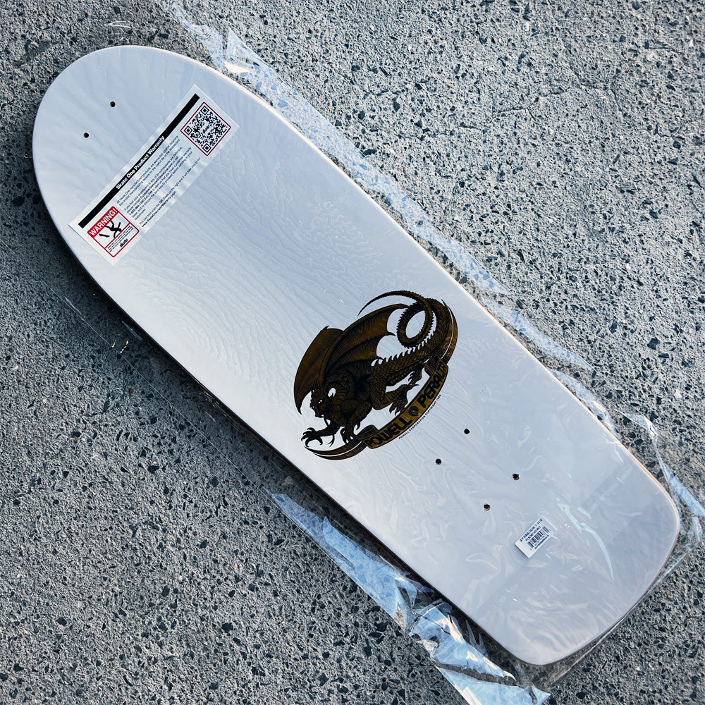 10.0in x 30.125in MIKE MCGILL 40TH ANNIVERSARY REISSUE SKATEBOARD DECK SHAPE 160