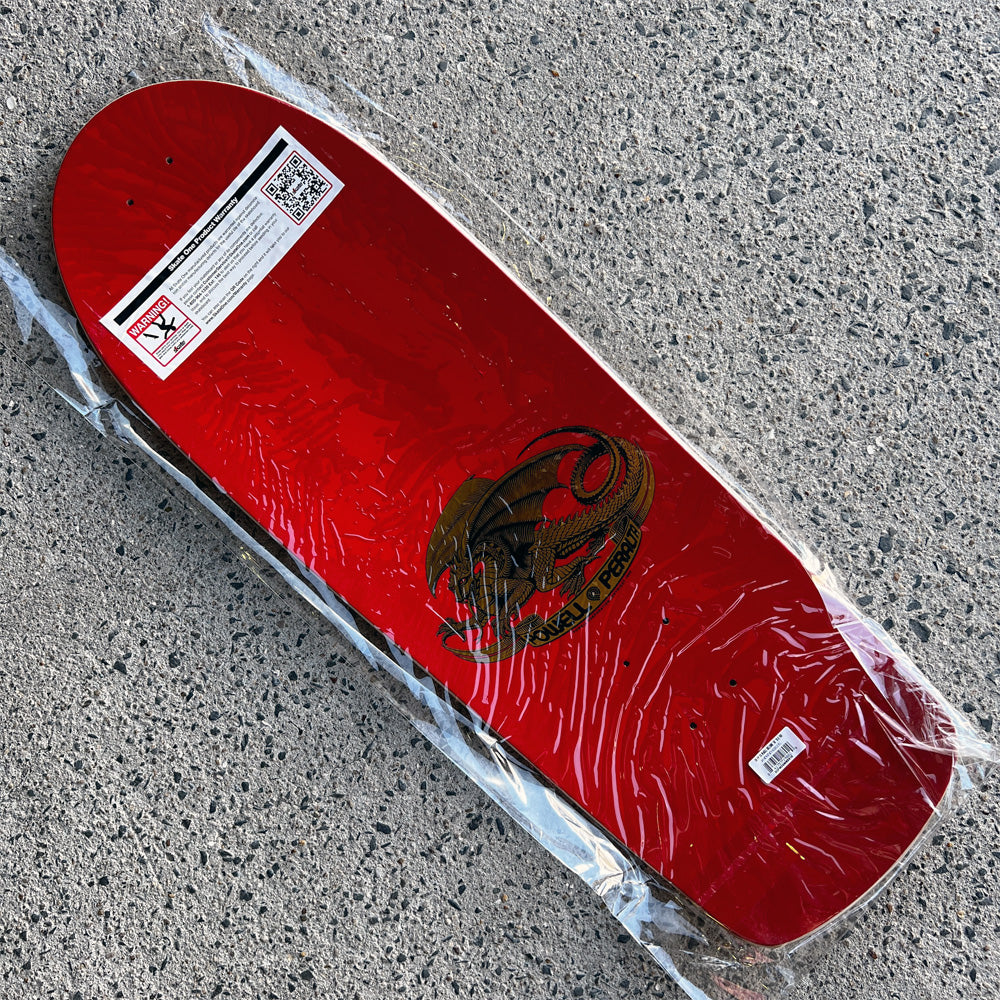 10.0in x 30.125in MIKE MCGILL 40TH ANNIVERSARY REISSUE SKATEBOARD DECK SHAPE 160