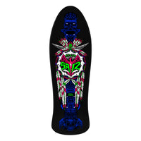 10.0in x 30.81in STEVE SAIZ TOTEM REISSUE BLKLIGHT SKATEBOARD DECK SHAPE 282