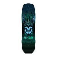 9.13in x 32.8in PRO ANDY ANDERSON HERON 7-PLY MAPLE SKATEBOARD DECK