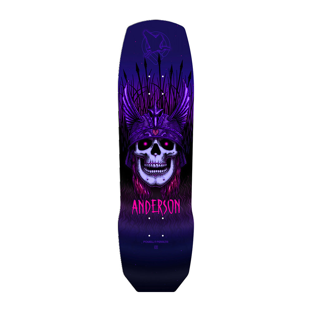 8.45in x 31.8in PRO ANDY ANDERSON HERON 7-PLY MAPLE SKATEBOARD DECK