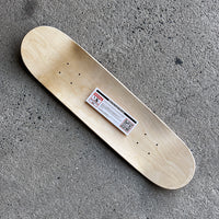 7.5in x 28.65in CAB BAN THIS LIGHT BLUE SKATEBOARD DECK SHAPE 191
