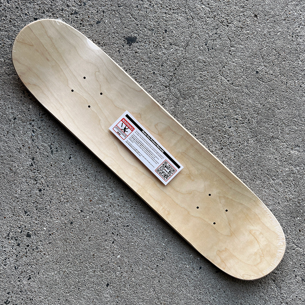 7.5in x 30.7in MIKE VALLELY ELEPHANT GREEN SKATEBOARD DECK SHAPE 255