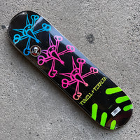 8.0in x 31.45in VATO RATS PINK FADE SKATEBOARD DECK SHAPE 242