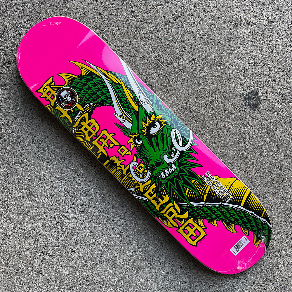 8.25in x 31.95in CAB BAN THIS PINK SKATEBOARD DECK SHAPE 243