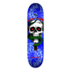 8.25in x 31.95in SKULL&SNAKE BLUE SKATEBOARD DECK SHAPE 243