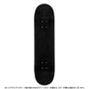 8.13in x 31.58in FLIGHT® SKELTON TEAL FOIL SKATEBOARD DECK SHAPE 242W