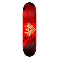 8.0in x 31.45in FLIGHT® KISS RED SKATEBOARD DECK SHAPE 242