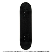 9.0in x 32.45in FLIGHT® SKELTON PURPLE FOIL SKATEBOARD DECK SHAPE 309