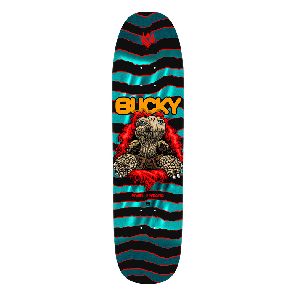 8.62in x 32.2in FLIGHT® BUCKY LASEK TORTOISE PRO SKATEBOARD DECK SHAPE 297
