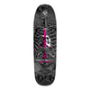 9.265in x 32in FLIGHT® RAY RODRIGUEZ SKULL AND SWORD SKATEBOARD DECK SHAPE 192