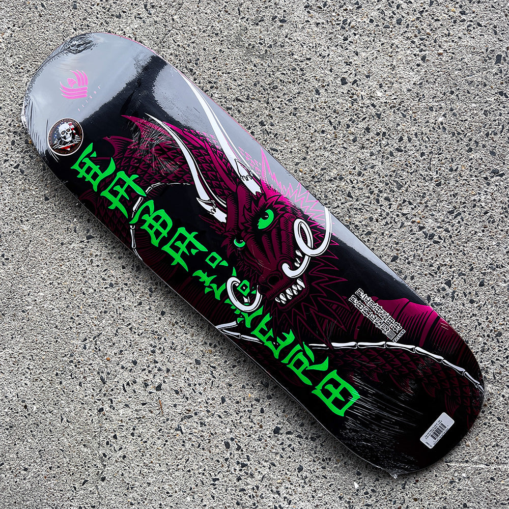 9.265in x 31.95in FLIGHT® CAB BAN THIS PRO SKATEBOARD DECK