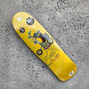 8.9in x 31.8in FLIGHT® STEVE CABALLERO CHOPPER BIKE YELLOW SKATEBOARD DECK SHAPE 216