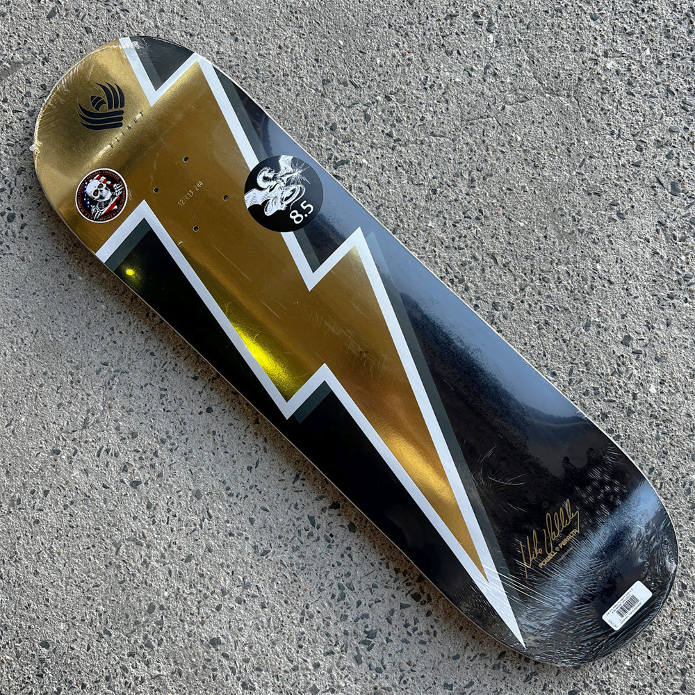 8.5in x 32.08in FLIGHT®VALLELY LTNG BOLT SKATEBOARD DECK SHAPE 244
