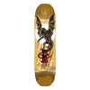 8.4in x 32.03in ANDY ANDERSON HYDRANT FLIGHT® GOLD Foil SKATEBOARD DECK SHAPE 311