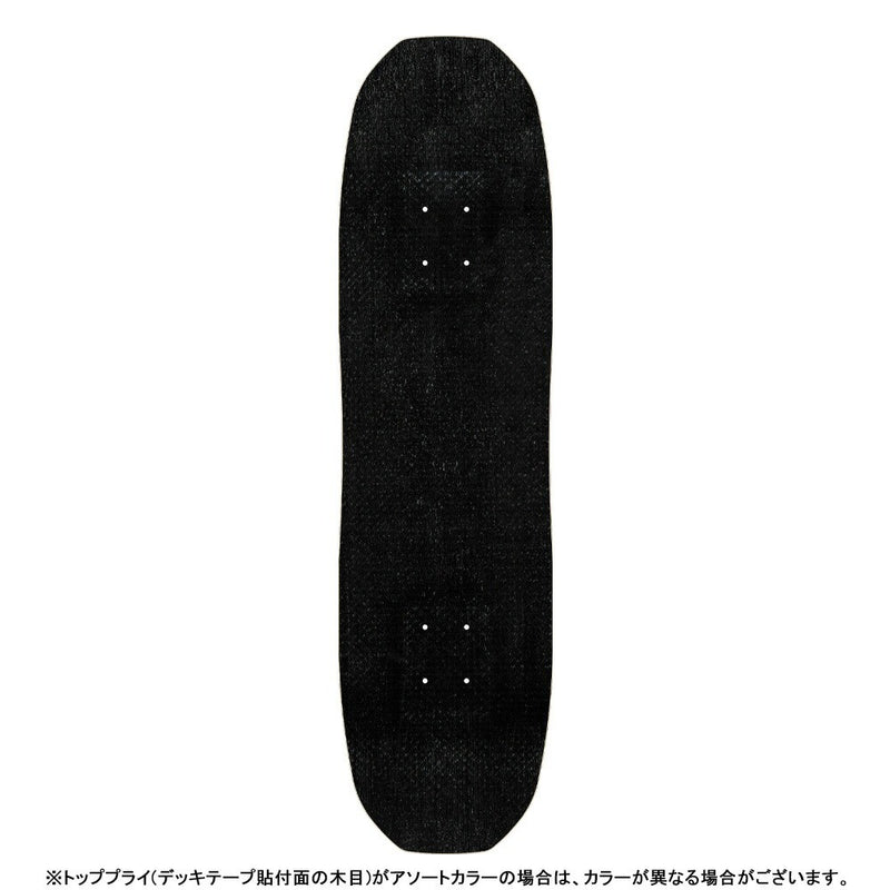 8.4in x 32.03in ANDY ANDERSON HYDRANT FLIGHT® GOLD Foil SKATEBOARD DECK SHAPE 311