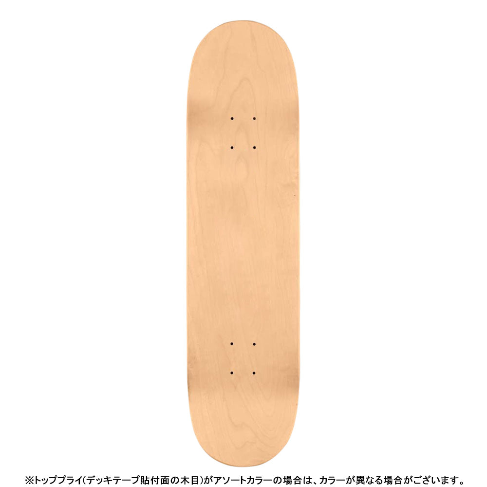 8.0in x 31.45in RIPPER GREEN/BLUE FADE SKATEBOARD DECK SHAPE 242
